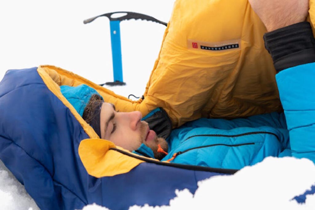 Waterproof Sleeping Bag Uses Aerogel