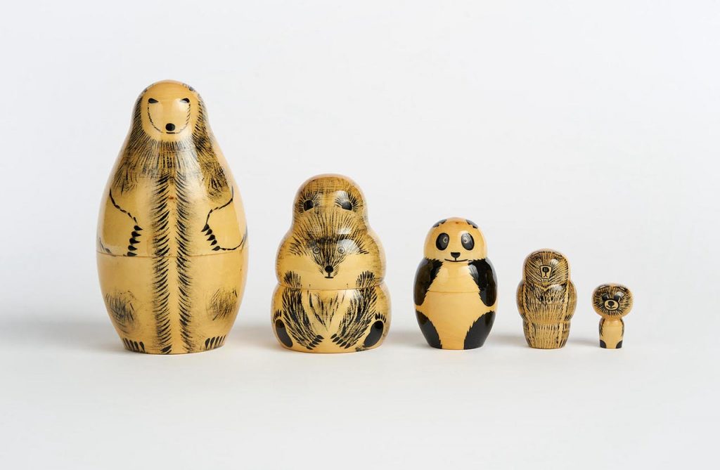 Wooden Nesting Dolls by COMPANY